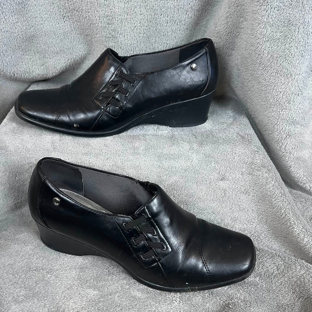 Life Stride Earthly Black Boynt Shoes Womens 10 M Soft Sustems Career